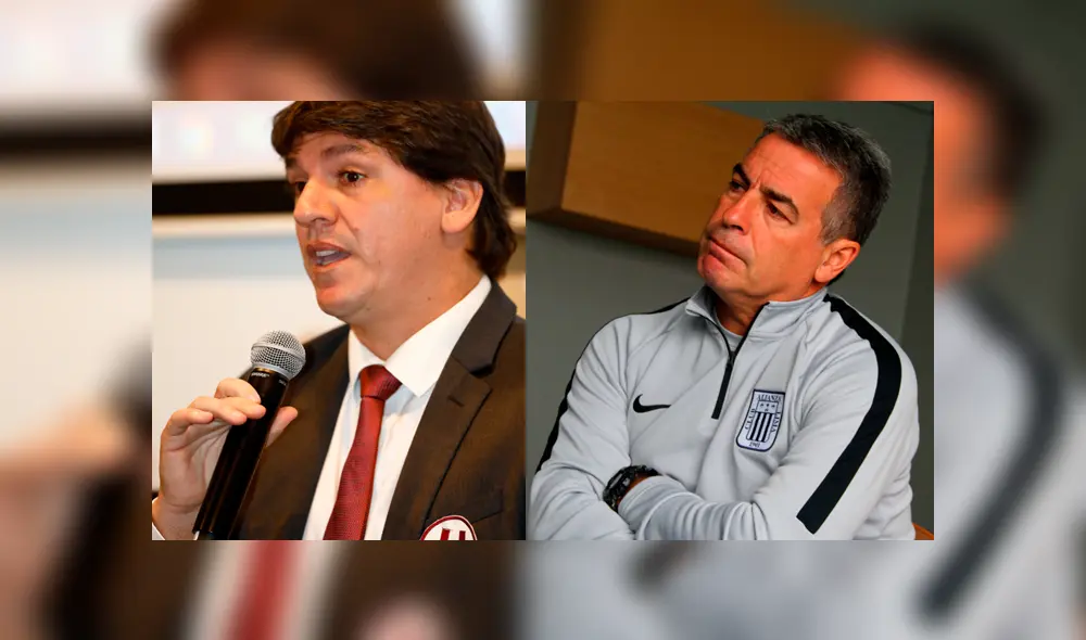 A Ferrari no le agradaron las palabras del DT de los íntimos. Créditos: La República A Ferrari no le agradaron las palabras del DT de los íntimos. Créditos: La República