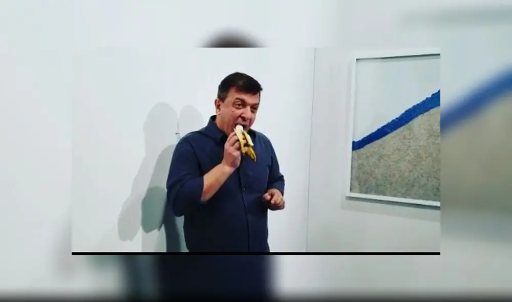 El plátano está valorizado en 120 000 dólares. El plátano está valorizado en 120 000 dólares.