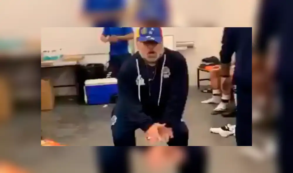 El entrenador de Gimnasia lleva cuatro duelos dirigidos y por fin pudo sonreir. Créditos: Captura de video El entrenador de Gimnasia lleva cuatro duelos dirigidos y por fin pudo sonreir. Créditos: Captura de video