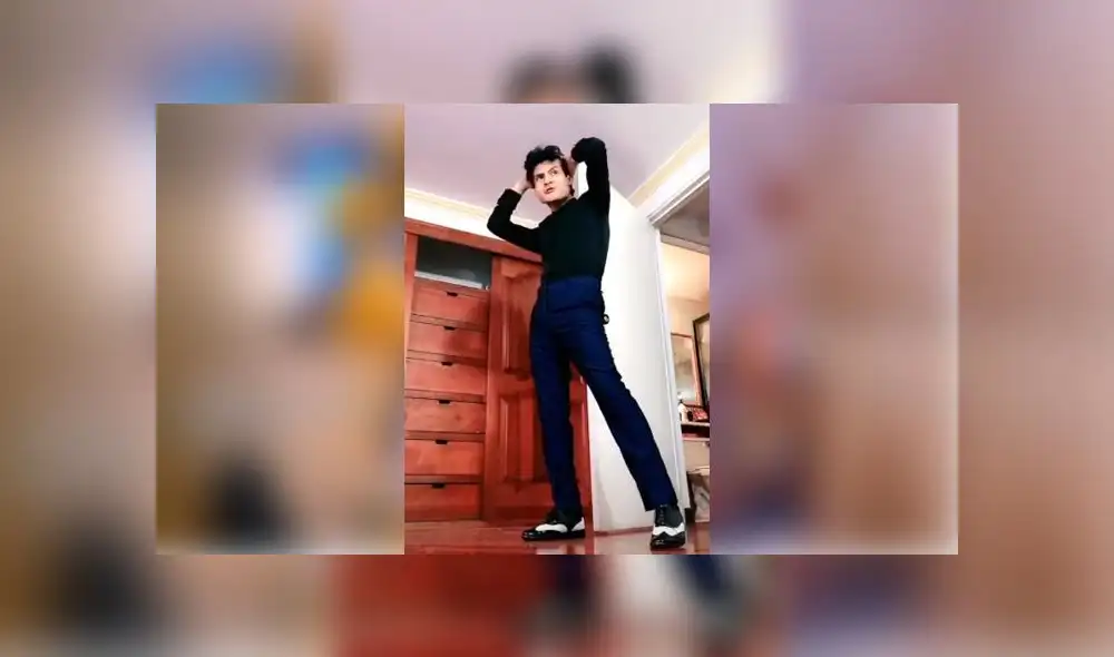 Desliza las imágenes para ver la divertida parodia que hizo un joven peruano de 'La máscara'. Foto: TikTok/Bruce Paz Desliza las imágenes para ver la divertida parodia que hizo un joven peruano de 'La máscara'. Foto: TikTok/Bruce Paz