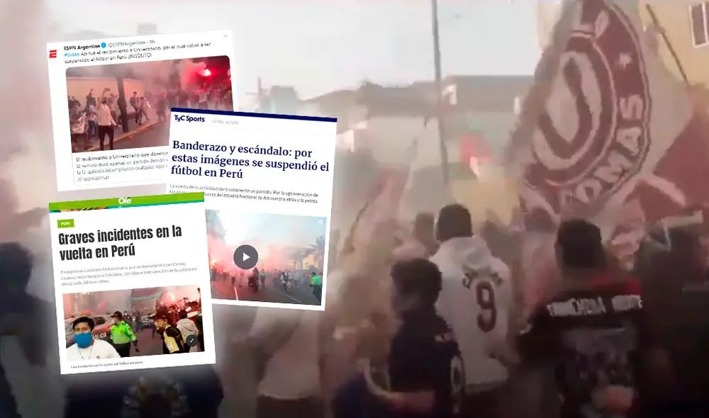 Liga 1 Movistar: medios internacionales informaron la suspensión del fútbol peruano.