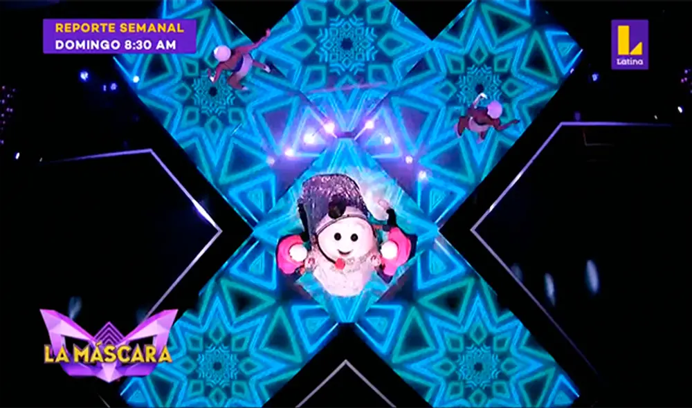 Huevo también amenizó la noche con "El huevo volador". (Foto: Captura Latina)