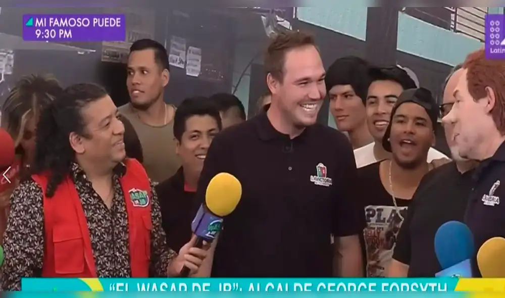George Forsyth conoce a su doble 'George Yucayth' en 'El Wasap de JB'