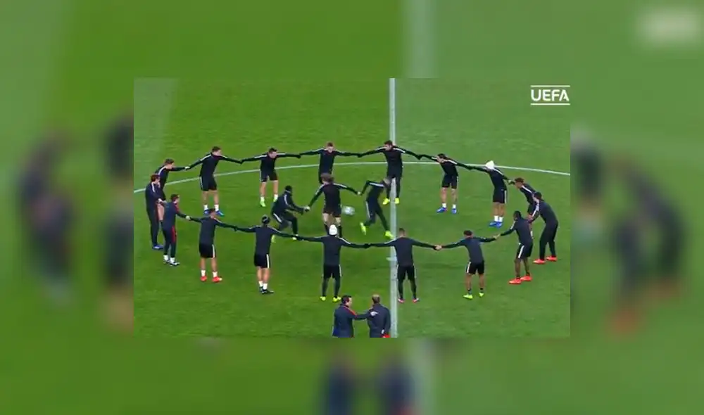 Barcelona vs PSG: Inusual entrenamiento del cuadro parisino en el Camp Nou 