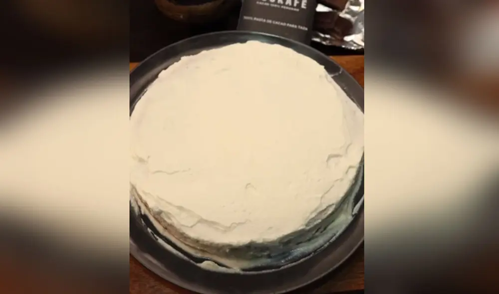 El cocinero asombró con su fácil método para hacer este popular y delicioso postre. Foto: TikTok