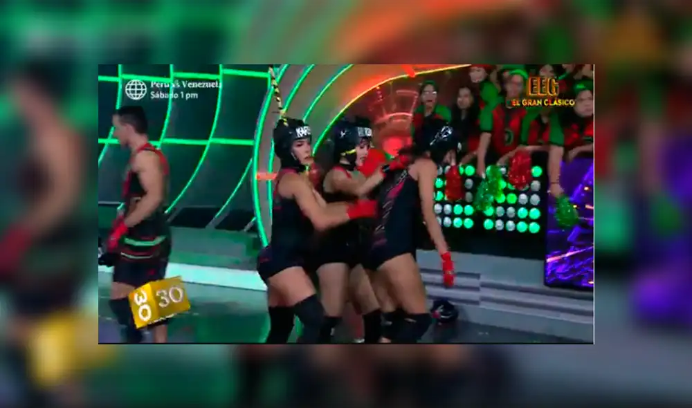 Esto es Guerra: Romina Lozano no pudo contener las lágrimas tras lesionarse en vivo