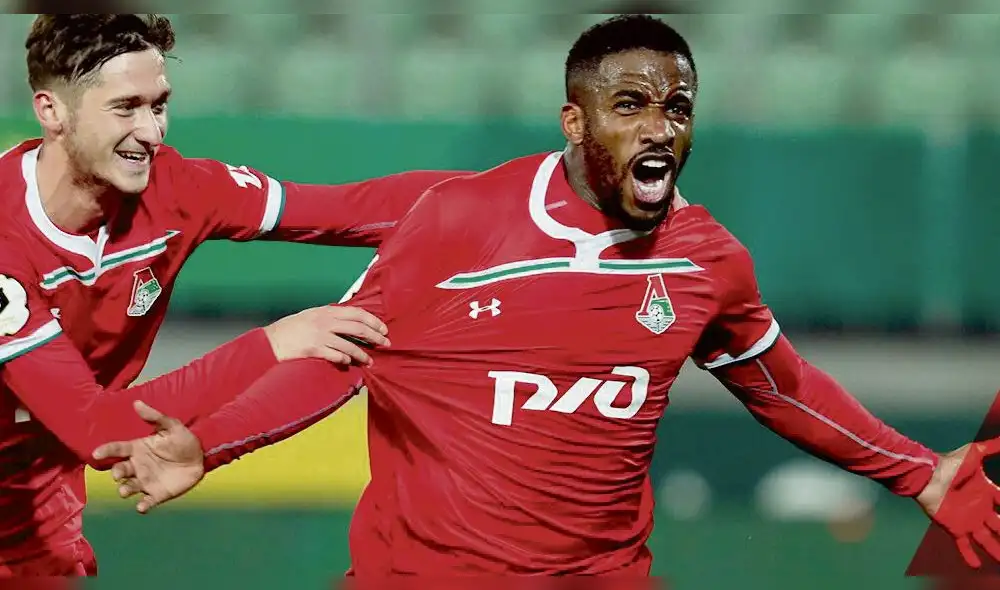 Jefferson Farfán marcó un doblete para Lokomotiv