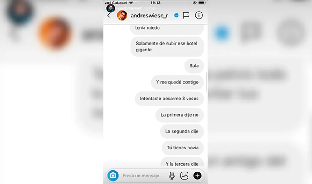 4. Captura: Instagram Mayra Couto