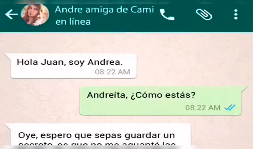 En WhatsApp: su novia se entera que coqueteó con otra chica y le dice esto