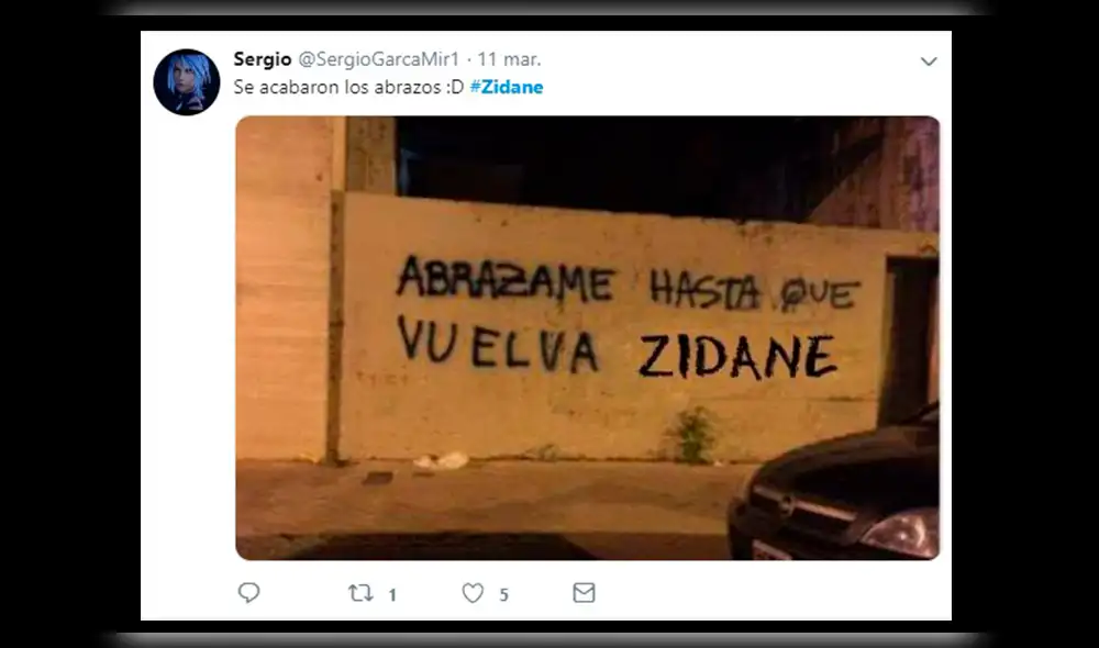 Volvió Zidane como DT del Real Madrid y las redes explotaron con los divertidos memes [FOTOS]