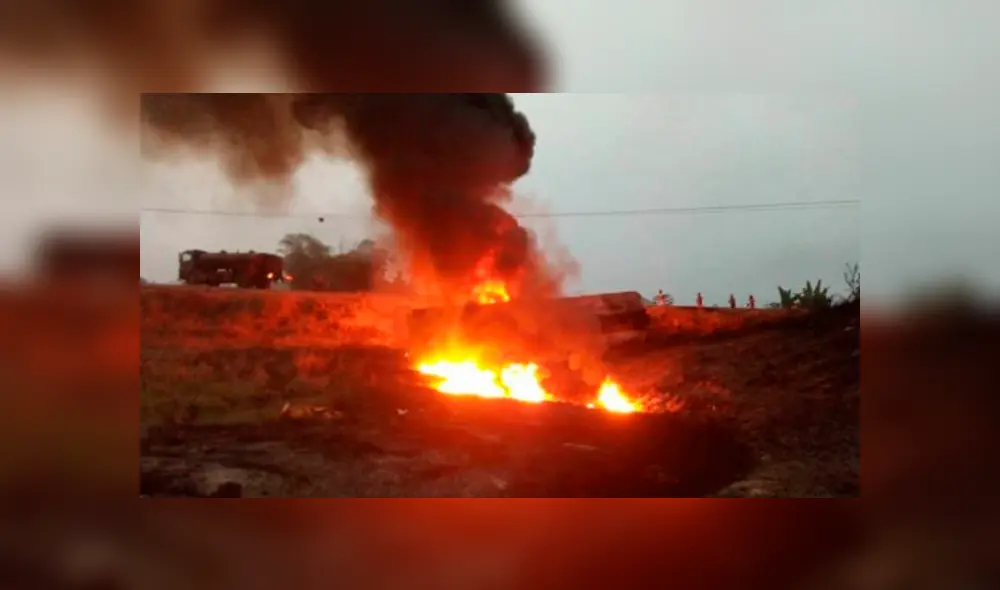 ¡Tragedia! Alrededor de 50 muertos en Nigeria después que explotara camión con combustible