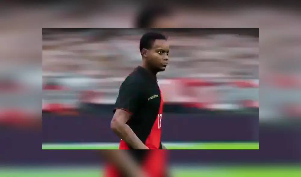 André Carrillo en PES 2021. Foto: YouTube.