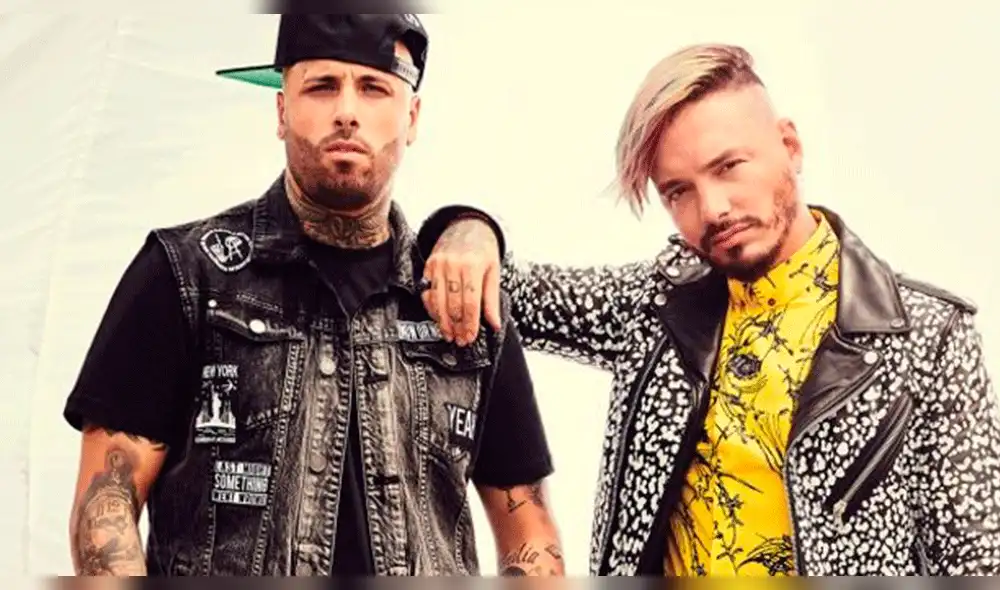 ¿J Balvin le dio un beso a Nicky Jam? Fans han quedado sorprendidos [FOTO] 