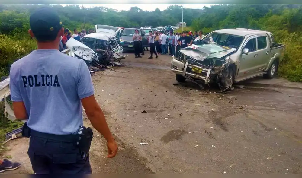 Cajamarca: accidente de tránsito dejó dos muertos en la Vía Jaén - San Ignacio [VIDEO]