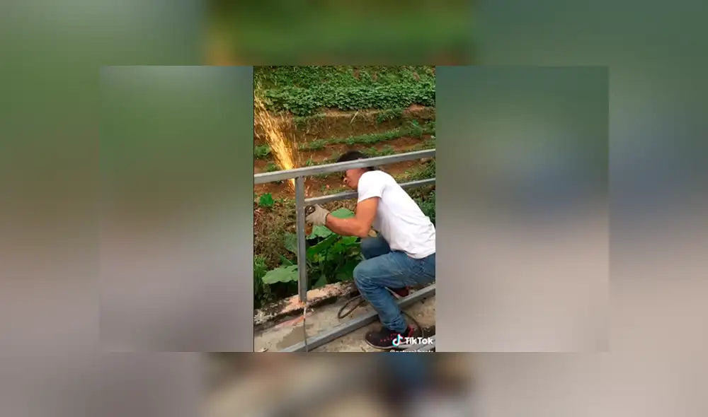YouTube viral: Terrible blooper de soldador inexperto causa burlas en redes [VIDEO]