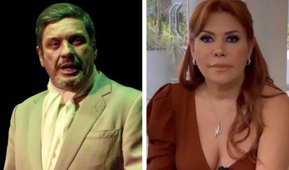 Lucho Cáceres y Magaly Medina sostienen un juicio legal desde el 2019. Foto: Facebook Lucho Cáceres/captura ATV