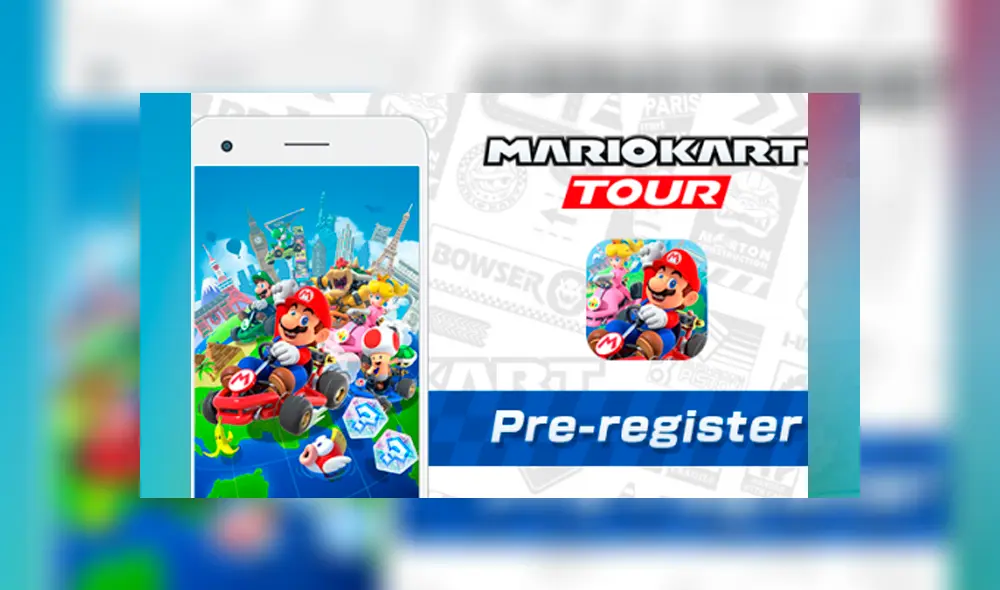 Asegúrate la descarga gratuita e inmediata de Mario Kart Tour registrándote en Google Play y el App Store. Asegúrate la descarga gratuita e inmediata de Mario Kart Tour registrándote en Google Play y el App Store.