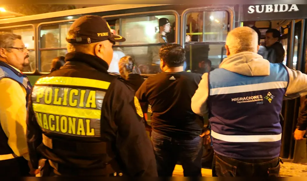 Migraciones y Extranjería ejecutaron un operativo de fiscalización en Los Olivos [VIDEO]