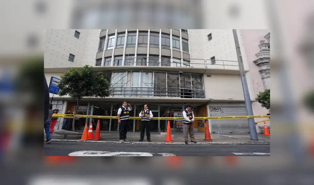 Cercado de Lima: Un hombre se suicida arrojándose desde un edificio de la Av. Tacna 