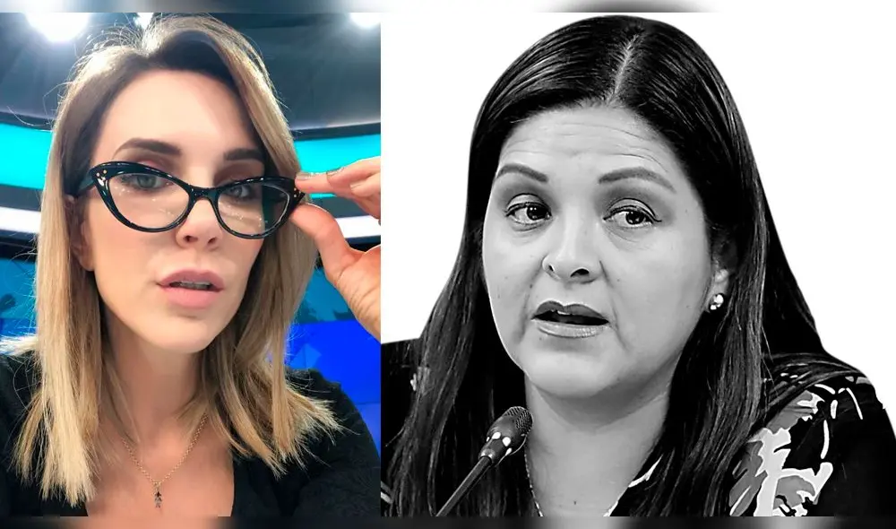 Juliana Oxenford critica a Karina Beteta Juliana Oxenford critica a Karina Beteta