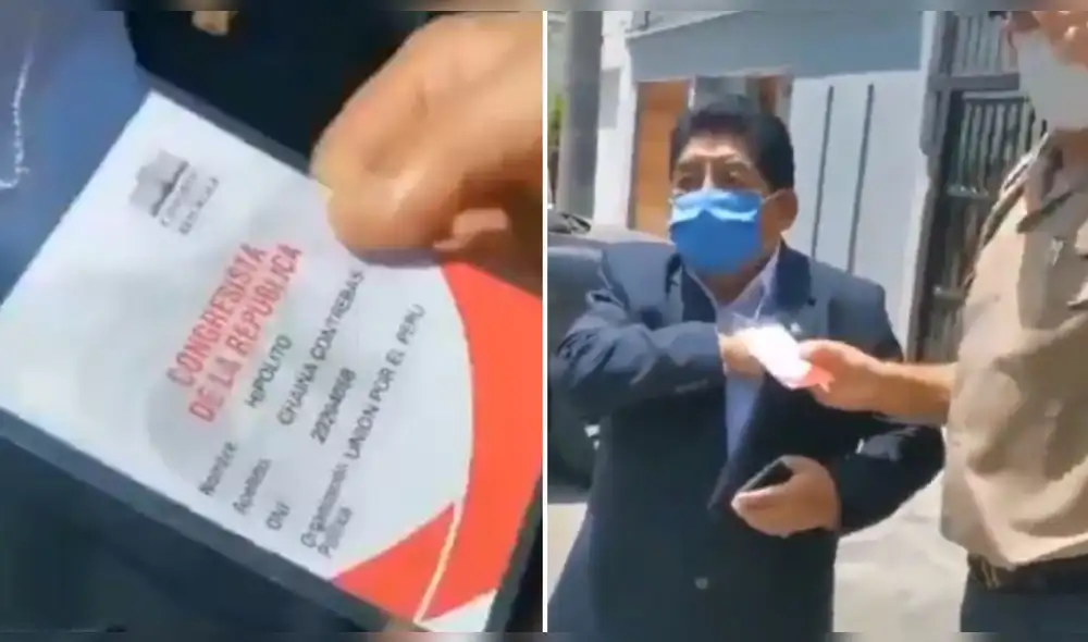 Intervenido. Congresista por Arequipa de Unión por el Perú, habría desacatado prohibición para reunirse durante el estado de emergencia sanitaria. Intervenido. Congresista por Arequipa de Unión por el Perú, habría desacatado prohibición para reunirse durante el estado de emergencia sanitaria.