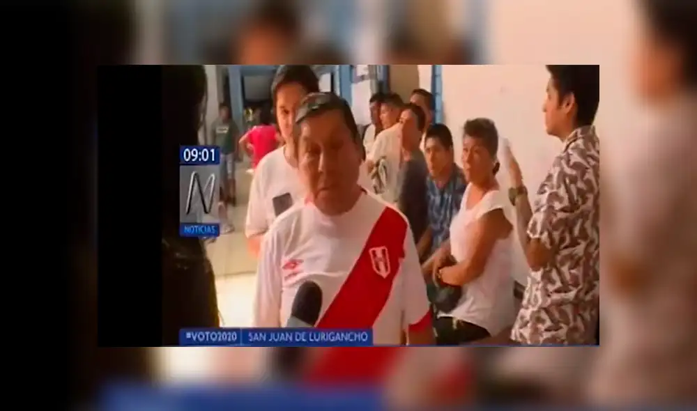 Elecciones 2020: Informan falta de miembros de mesa en San Juan de Lurigancho [VIDEO]