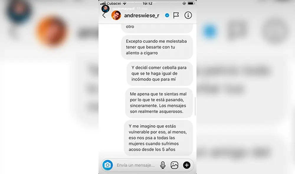 6. Captura: Instagram Mayra Couto