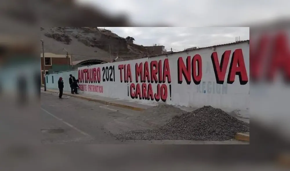 Aparecen pintas en valle de Tambo