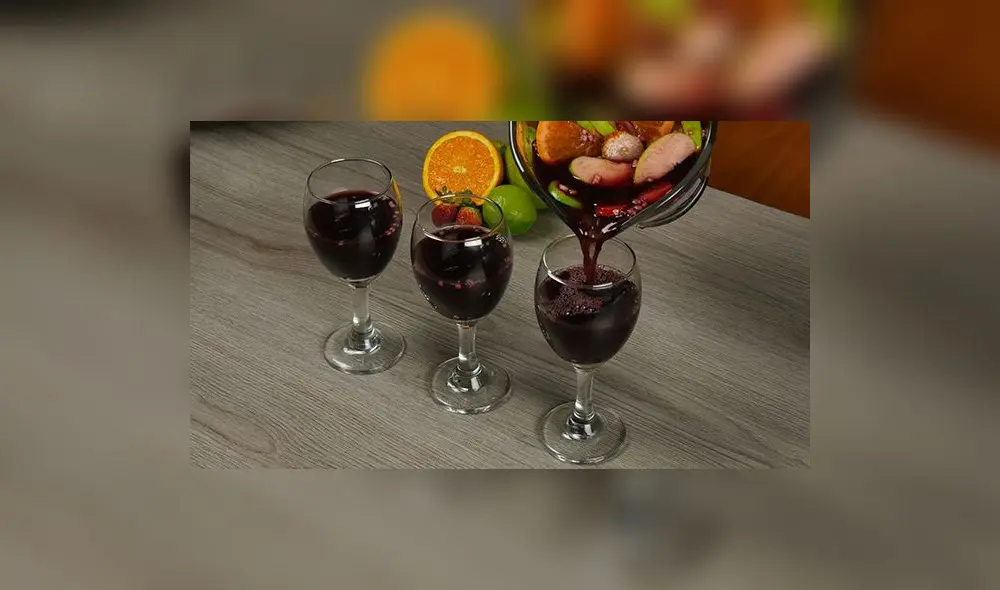 Cómo se hace la sangría de vino [Video y Receta]