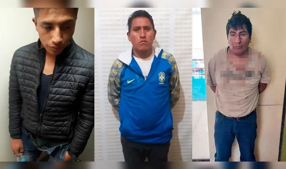 Los tres agresores fueron conducidos a la comisaría de la Familia.
