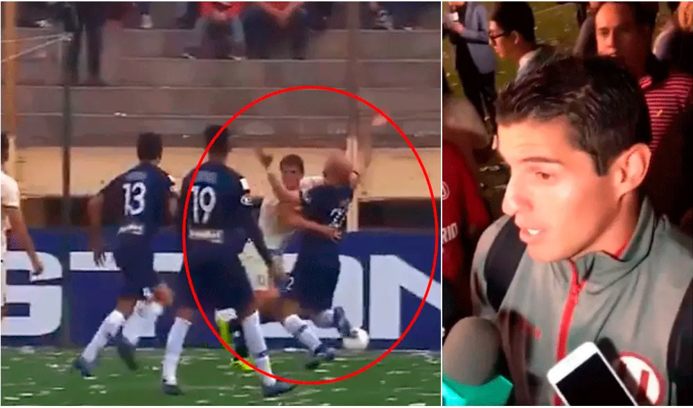 Aldo Corzo afirmó que no agarró a Federico Rodríguez y que no fue penal. Aldo Corzo afirmó que no agarró a Federico Rodríguez y que no fue penal.