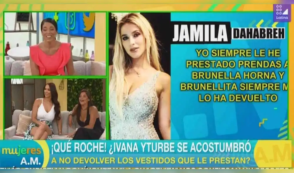 Ivana Yturbe corta llamada a Jazmín Pinedo por preguntarle sobre robo de vestidos