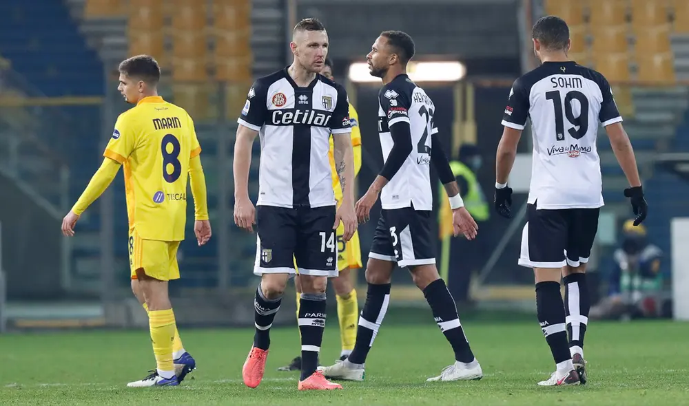 Parma acumula tres empates consecutivos. En la última jornada igualó sin goles ante Cagliari. Foto: EFE