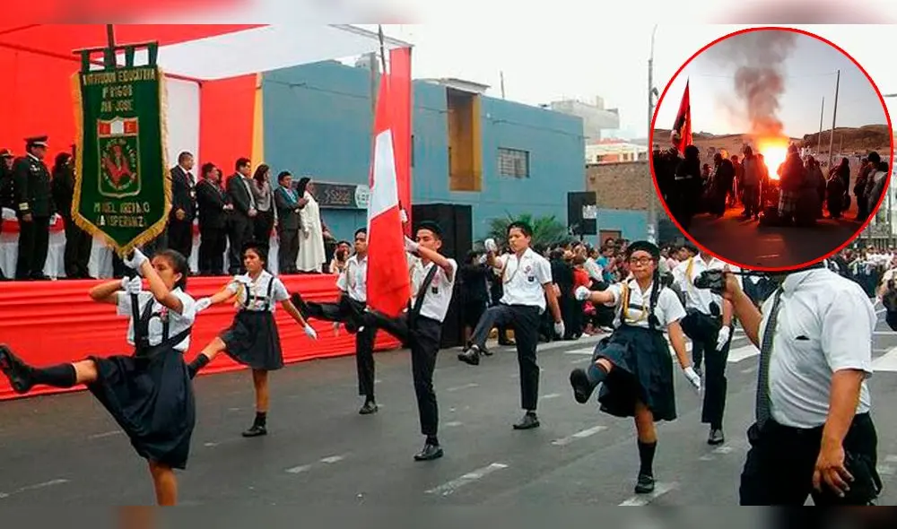 Puno: suspenden desfile escolar de fiestas patrias por paro contra minera Aruntani
