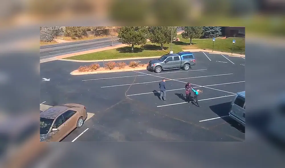 Captan el ataque de un perro pitbull a niña de cinco años en un estacionamiento [VIDEO] 