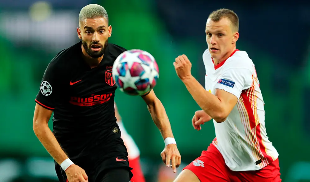 Atlético de Madrid vs. Leipzig por la Champions League. Foto: EFE