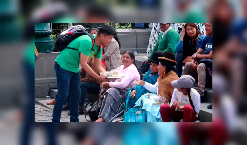 Video es viral en YouTube. Un joven boliviano visitó Perú y quedó encantado con el ceviche, así que decidió que sus compatriotas disfruten de la misma experiencia. Foto: Captura. Video es viral en YouTube. Un joven boliviano visitó Perú y quedó encantado con el ceviche, así que decidió que sus compatriotas disfruten de la misma experiencia. Foto: Captura.