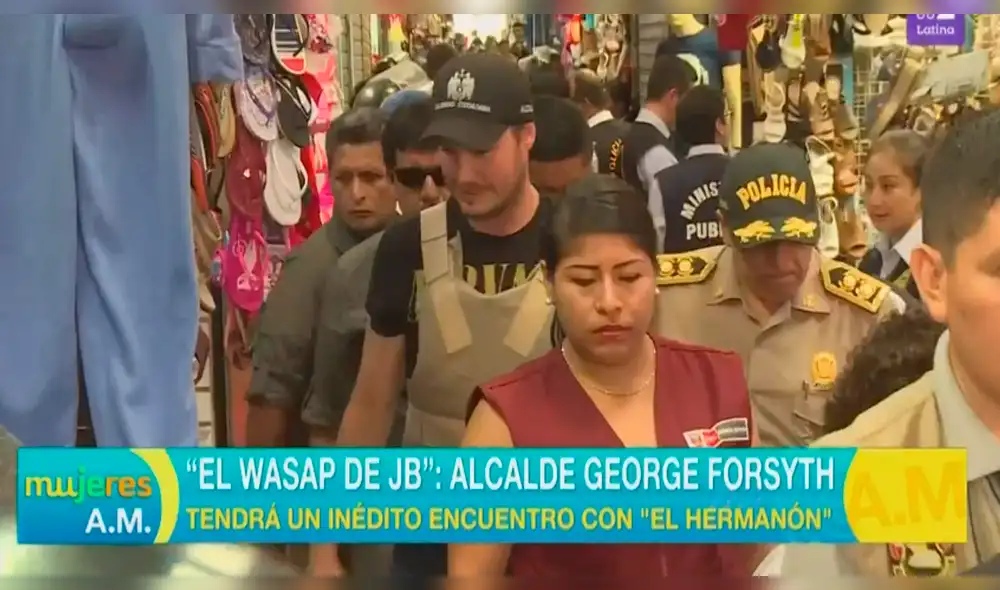 George Forsyth conoce a su doble 'George Yucayth' en 'El Wasap de JB'