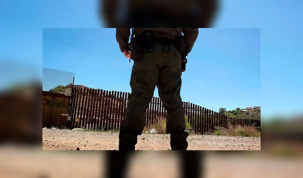 Agente fronterizo en Arizona. Foto: difusión. Agente fronterizo en Arizona. Foto: difusión.