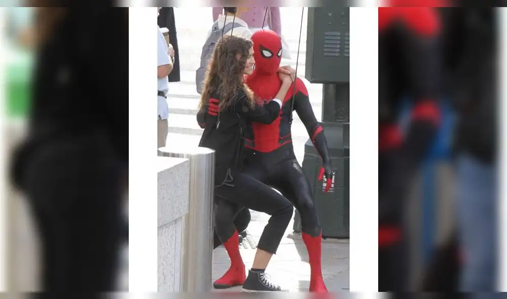 'Spiderman: Lejos de casa': filtran video del rodaje y revelan un nuevo traje