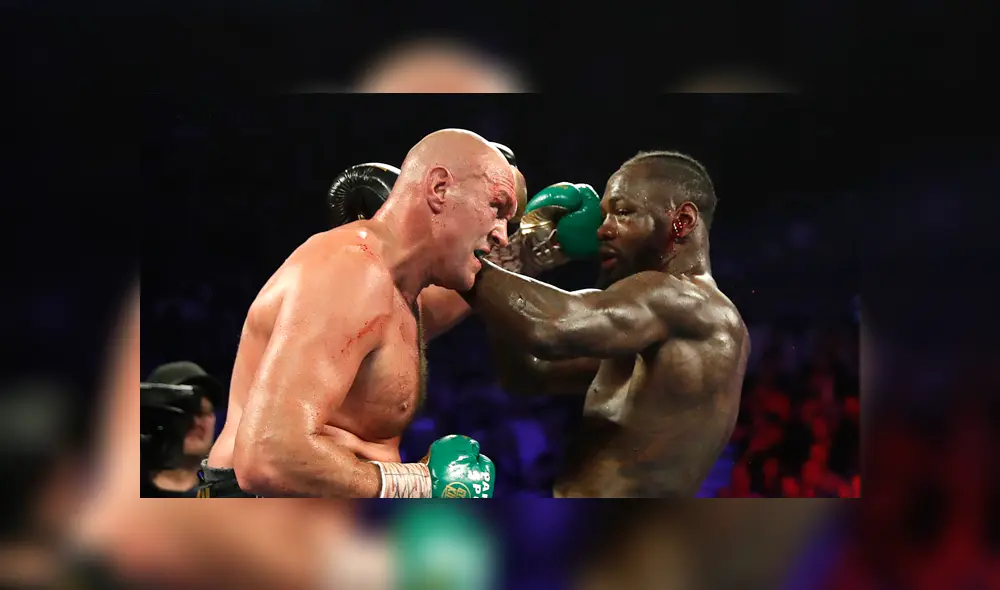 Boxeador Tyson Fury probó la sangre de su contrincante Deontay Wilder [VIDEO]