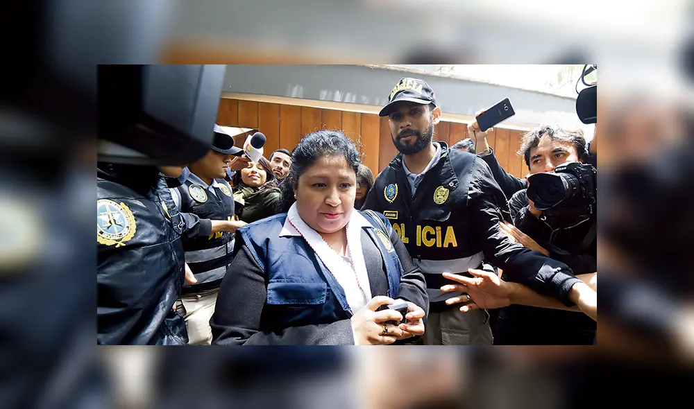 Autoridad. La fiscal Milagros Salazar condujo el operativo del Equipo Lava Jato. Autoridad. La fiscal Milagros Salazar condujo el operativo del Equipo Lava Jato.