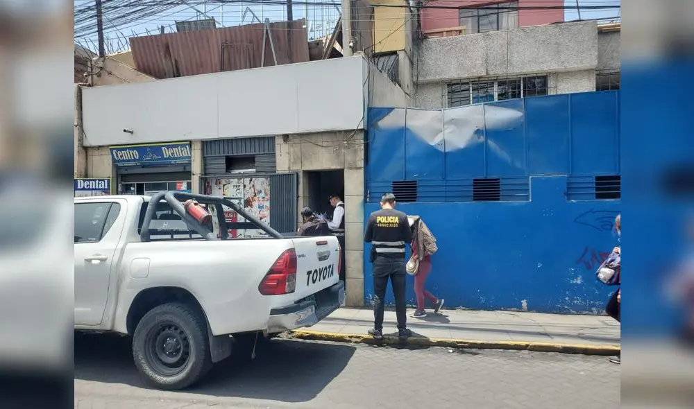 Local ubicado en la intersección de la calle Paucarpata con la avenida Goyoneche. Foto: Leonela Aquino/URPI