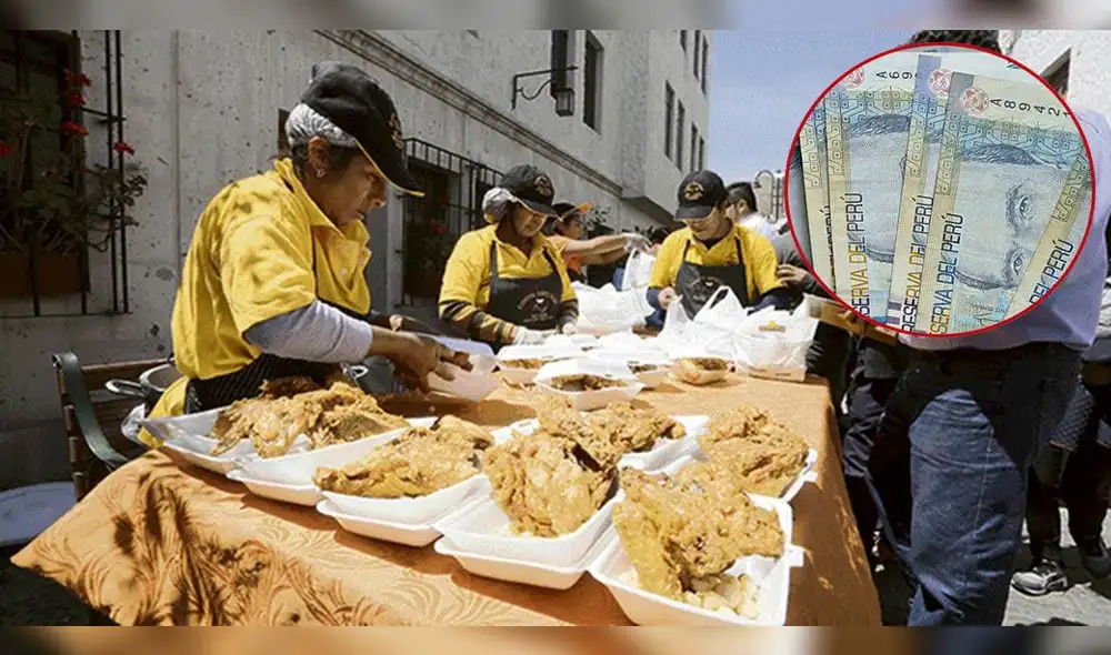 Pagaron con billetes falsos pollada pro fondos de hospital Goyeneche en Arequipa [VIDEO]