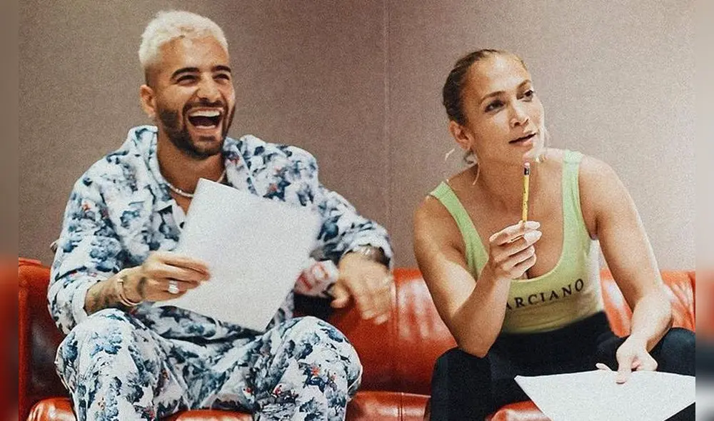 Maluma y Jennifer López.