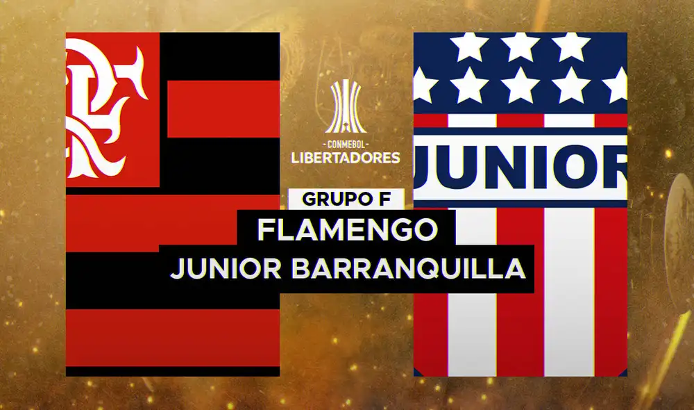 Flamengo vs Junior EN VIVO jugarán por la sexta jornada del Grupo A de la Copa Libertadores. Composición La República/Gerson Cardoso