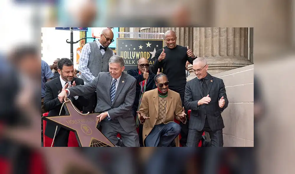 Rapero Snoop Dogg ya tiene su estrella de Hollywood y lo celebró a su fiel estilo [VIDEO]
