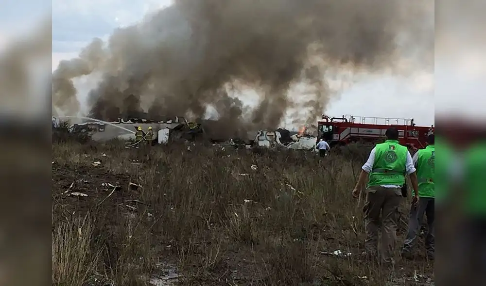 Al menos 12 heridos críticos en accidente aéreo Al menos 12 heridos críticos en accidente aéreo