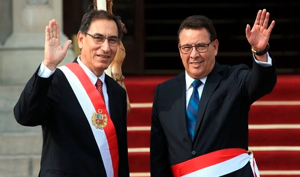El presidente de la República, Martín Vizcarra, nombró ministro de Defensa a José Huerta el 2 de abril del 2018. Foto: EFE El presidente de la República, Martín Vizcarra, nombró ministro de Defensa a José Huerta el 2 de abril del 2018. Foto: EFE