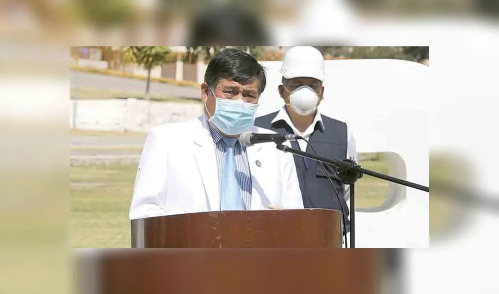 Gerente de Salud en Arequipa negó que incremento de muertes sea por colapso del sistema de salud.